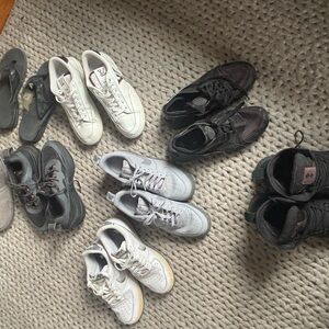 VALUE PACK 8 pairs sneakers size 8 1/2 -various brands, including Nike